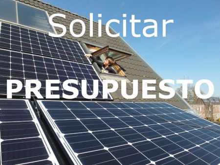 instalación fotovoltaica autoconsumo, solicitar presupuesto autoconsumo
